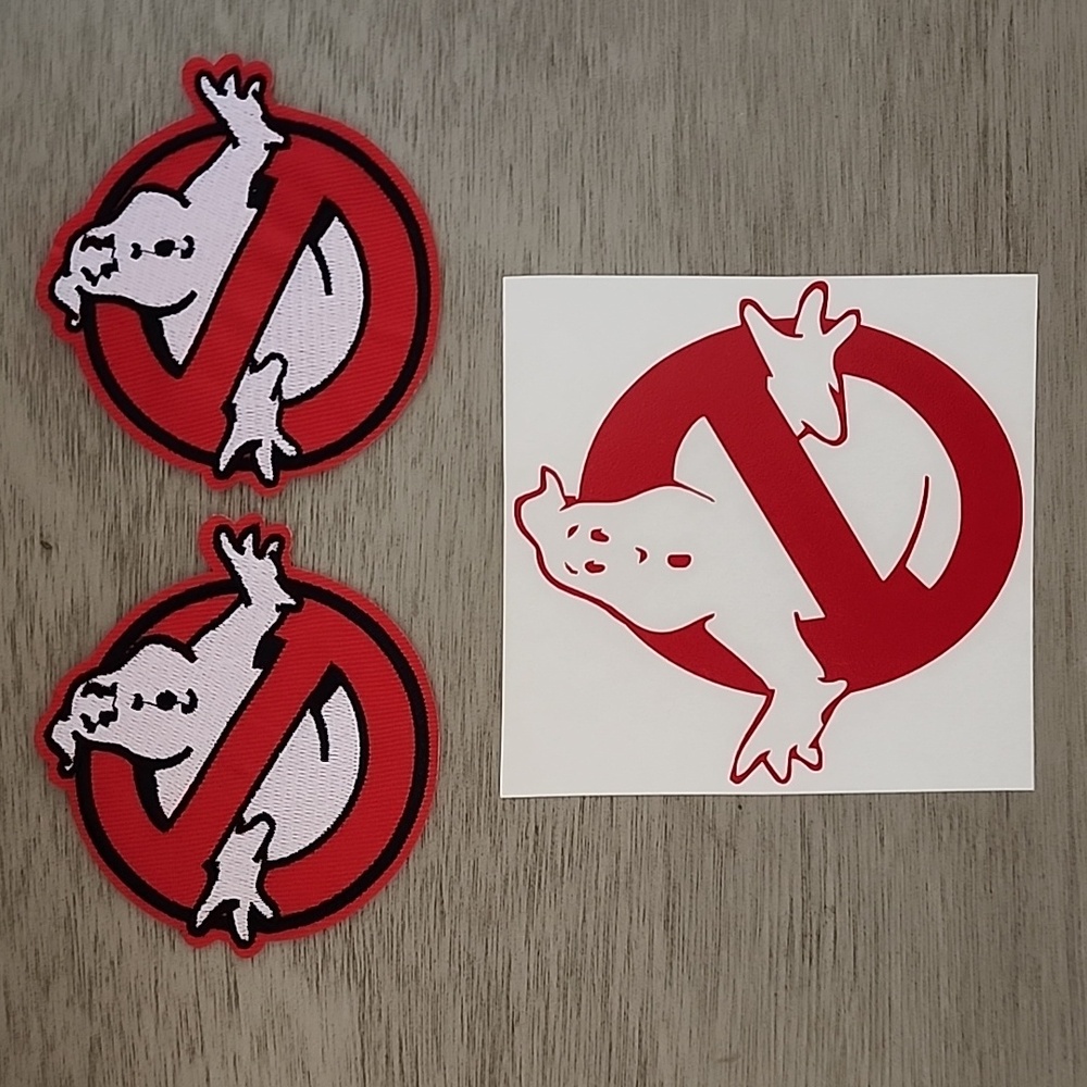 Ghostbusters Logo Embroidered Patches